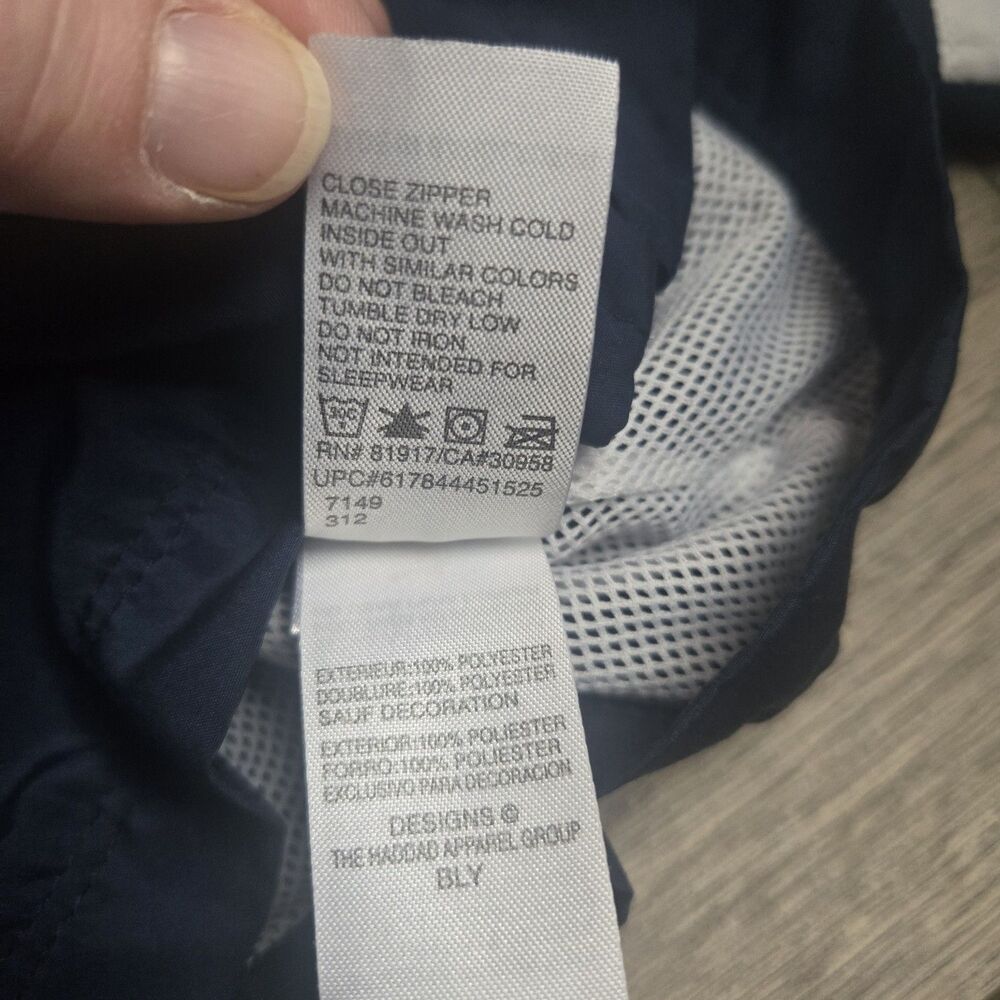 Nike Penn State Nittany Lions Infant 12M Windbreaker Jacket Stowaway Hood PSU - Picture 9 of 11
